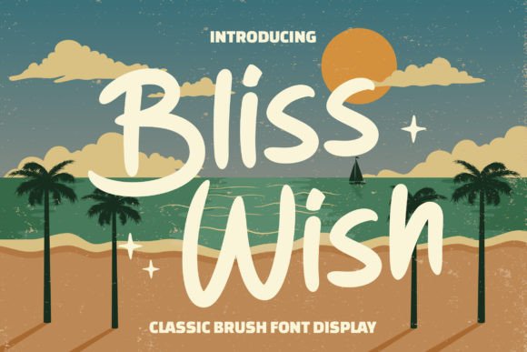 Bliss Wish: The Handwritten Font for Authentic Branding