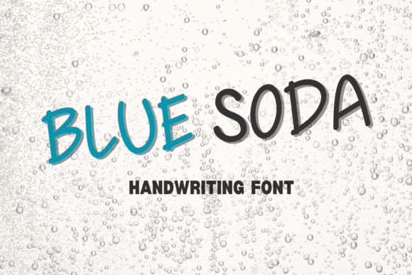 Blue Soda: A Friendly Handwritten Typeface for Editorial Design