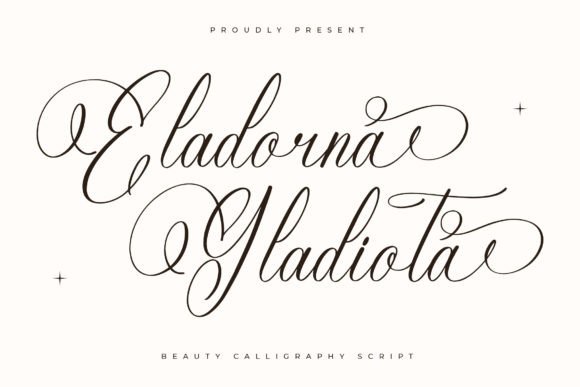 Eladorna Gladiota: The Script Font That Elevates Brand Identity