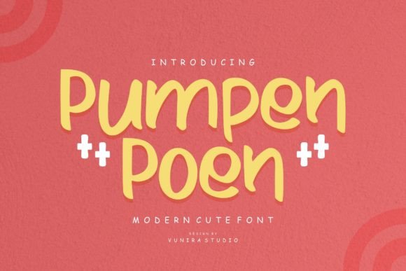 Elevate Your Brand with the Pumpen Poen Typeface