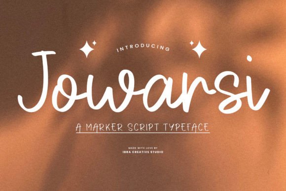 Jowarsi Typeface: Elevating Small Business Branding