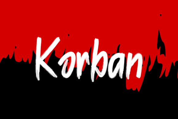 Korban: A Bold Typeface for Modern Editorial Design
