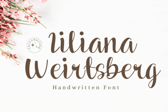 Liliana Weirtsberg: A Chic Script Typeface for Elegant Branding