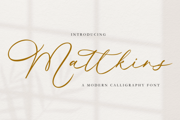 Mattkins: The Script Font That Elevates Small Business Branding
