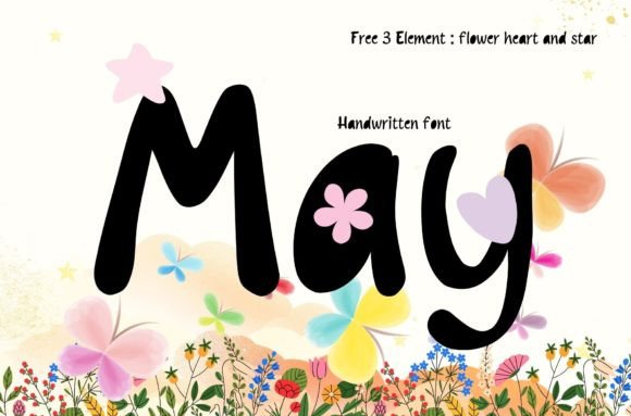 May: The Handwritten Font That Elevates Small Business Branding