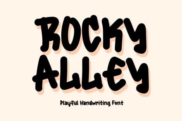 Rocky Alley: The Perfect Script Font for Handmade Brands
