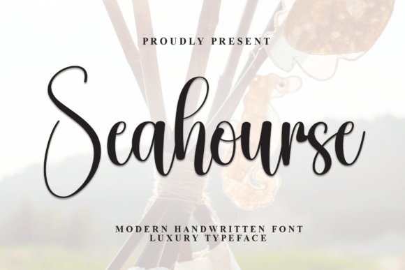 Seahourse: A Timeless Handwritten Font for Crafters