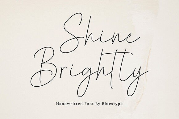 Shine Brightly: The Script Font That Elevates Campaign Design