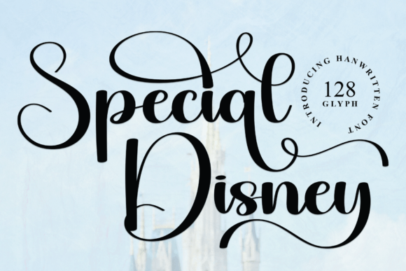 Special Disney Font: Elevate Your Handmade Products