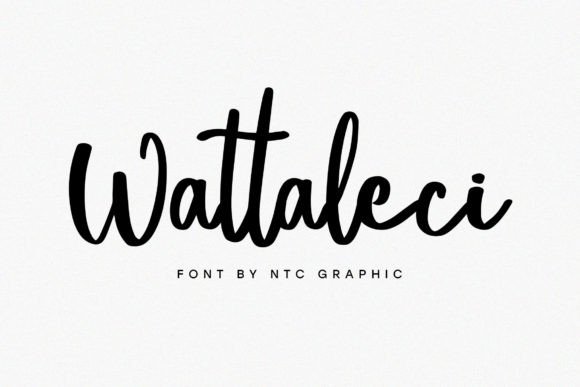 Wattaleci Font: Elevating Web Design with Modern Script
